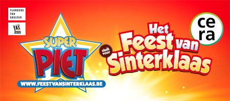 Cera presenteert Het Feest van Sinterklaas