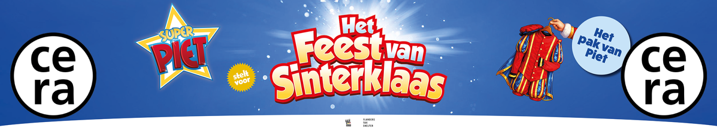 Cera presenteert Het Feest van Sinterklaas Cera presenteert Het Feest van Sinterklaas