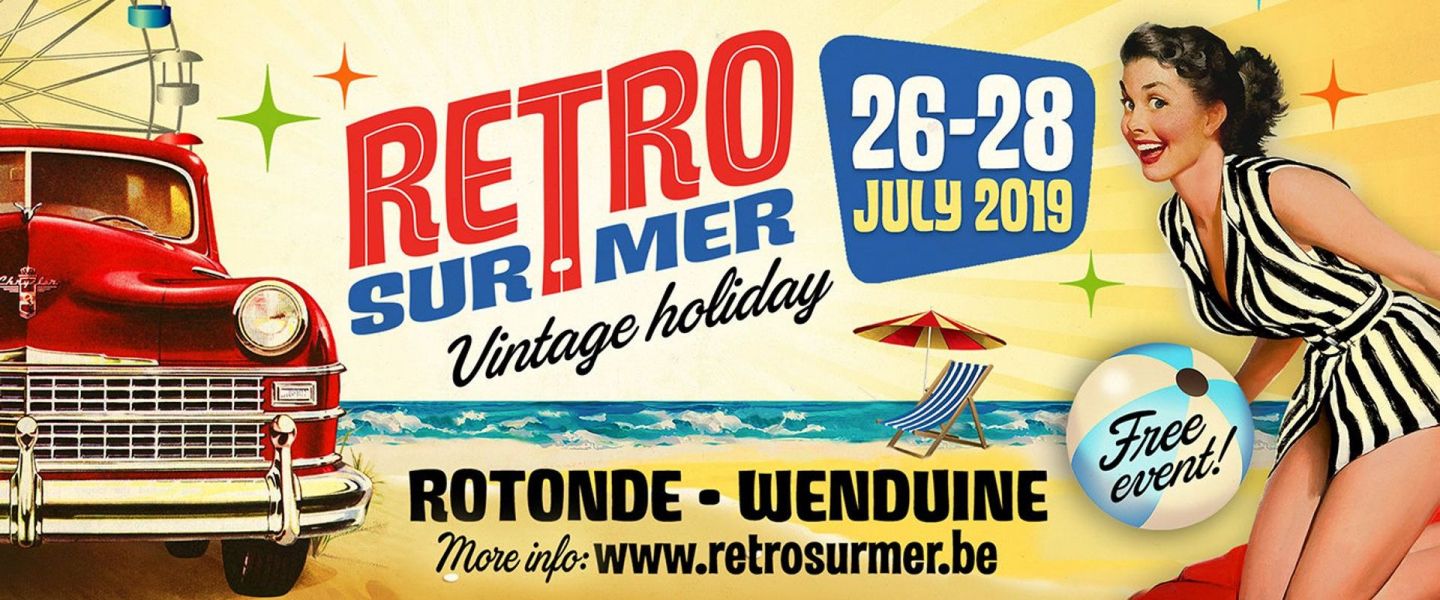 Wenduine is klaar voor 3de Retro Sur Mer: een maximale retrobeleving, met Guy De Pré én het blijft gratis!