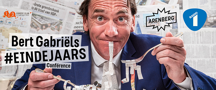 Comedian Bert Gabriëls is klaar voor zijn eerste #Eindejaars