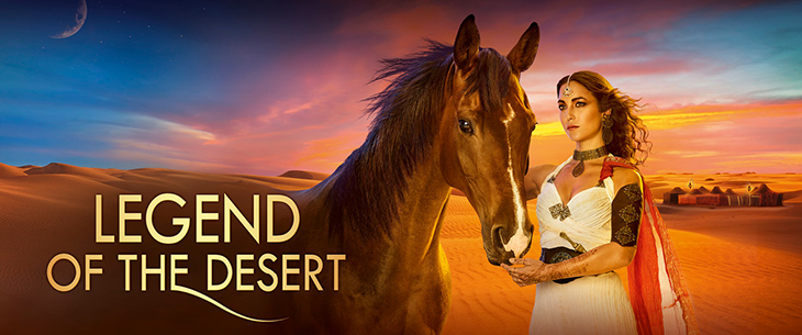 Paardenspektakel CAVALLUNA komt terug met de gloednieuwe show: ‘Legend of the Desert’ Paardenspektakel CAVALLUNA komt terug met de gloednieuwe show: ‘Legend of the Desert’