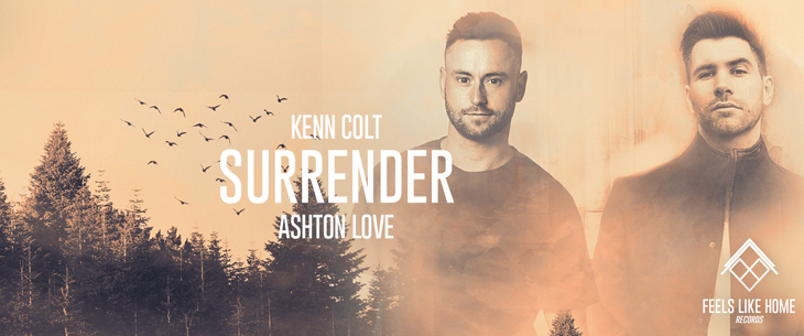 Voor ‘Surrender’ werkte Kenn Colt samen met een Engelse producer én de songwriters van Tiësto, Hardwell en Sigala!