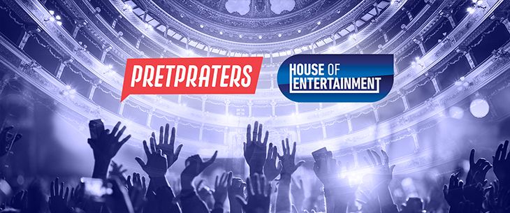 Vooraanstaande entertainmentbedrijven Pretpraters en House of Entertainment bundelen per direct de krachten Vooraanstaande entertainmentbedrijven Pretpraters en House of Entertainment bundelen per direct de krachten