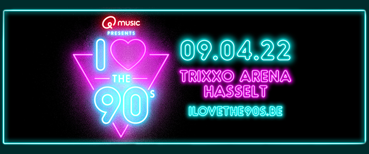 Ticketverkoop voor de nieuwe editie van ‘I love the 90’s’ is gestart!