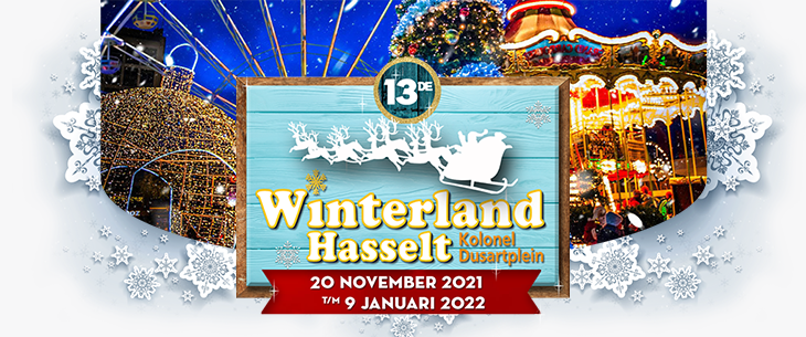 Winterland Hasselt gaat voor een veilige, maximale winterbeleving Winterland Hasselt gaat voor een veilige, maximale winterbeleving