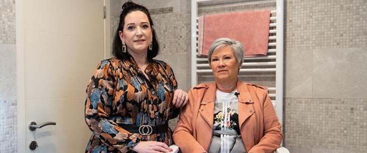 Ex-borstkankerpatiënt Christel uit Walshoutem is stoelgast tijdens ‘My Rigorgeous Life’ Ex-borstkankerpatiënt Christel uit Walshoutem is stoelgast tijdens ‘My Rigorgeous Life’