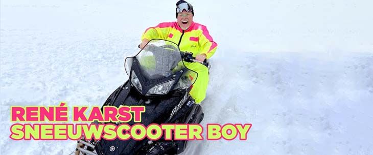 René Karst zorgt met ‘Sneeuwscooter Boy’ opnieuw voor de après-ski sfeer! René Karst zorgt met ‘Sneeuwscooter Boy’ opnieuw voor de après-ski sfeer!