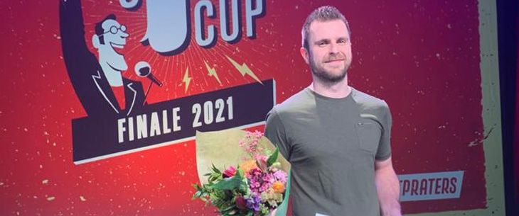 Vincent Voeten wint Humo’s Comedy Cup 2021 Vincent Voeten wint Humo’s Comedy Cup 2021