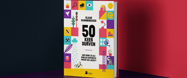 Kinderpsychologe en auteur Klaar Hammenecker komt op 8 mei naar Druk In Leuven met een ’50 keer durven’-workshop