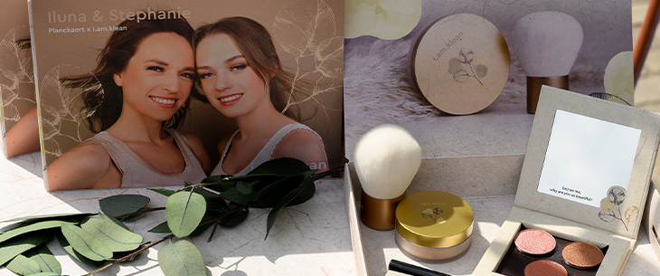 Stephanie Planckaert brengt samen met dochter Iluna een natuurlijke make-upbox op de markt Stephanie Planckaert brengt samen met dochter Iluna een natuurlijke make-upbox op de markt