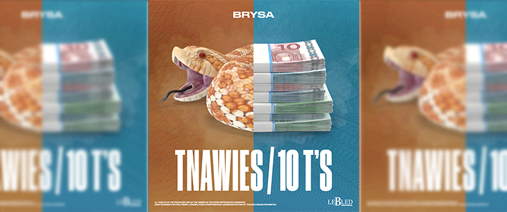 Selfmade-artiest Brysa lanceert twee nieuwe singles: ‘Tnawies’ en ’10 T’s’