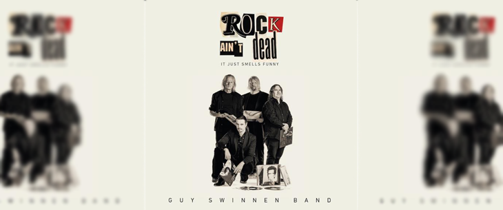 Guy Swinnen Band pakt uit met oldskool rocksongs op eerste album ‘Rock ain’t dead (it just smells funny)’! Guy Swinnen Band pakt uit met oldskool rocksongs op eerste album ‘Rock ain’t dead (it just smells funny)’!