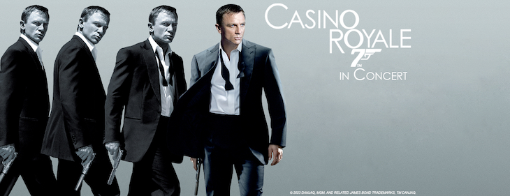 James Bond-klassieker 'Casino Royale' live begeleid door symfonisch orkest in Stadsschouwburg Antwerpen en Capitole Gent