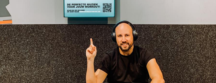 Tongerse DJ en producer stunt met eigen muzieklijst in de fitness Tongerse DJ en producer stunt met eigen muzieklijst in de fitness