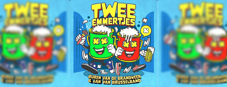 Buren van de Brandweer knalt met nieuwe versie van de klassieker ‘Twee Emmertjes’