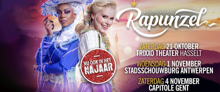 Verrassende familiemusical 'Rapunzel' gaat in première! Verrassende familiemusical 'Rapunzel' gaat in première!