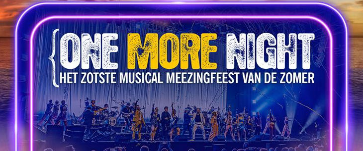 Middelkerke op 5 augustus 2023 voor 'One More Night' musicalhoofdstad van Vlaanderen! Middelkerke op 5 augustus 2023 voor 'One More Night' musicalhoofdstad van Vlaanderen!