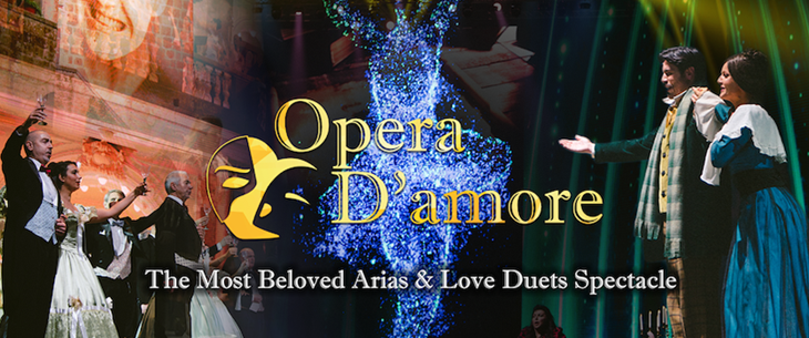 'Opera d'Amore' strijkt dit najaar neer in Antwerpen, Gent en Brussel 'Opera d'Amore' strijkt dit najaar neer in Antwerpen, Gent en Brussel