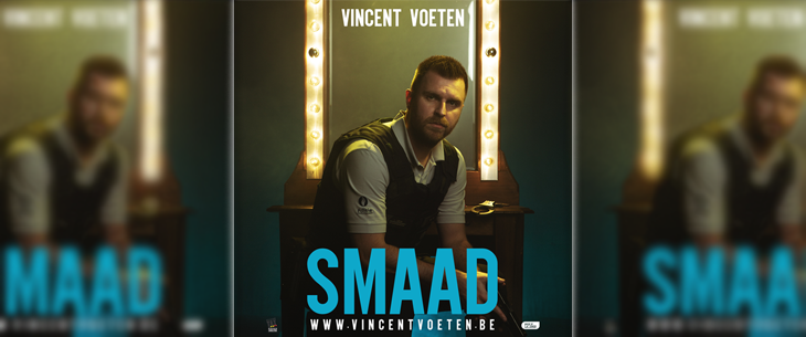 Vincent Voeten op patrouille door Vlaanderen met snoeiharde eerste zaalshow ‘SMAAD’