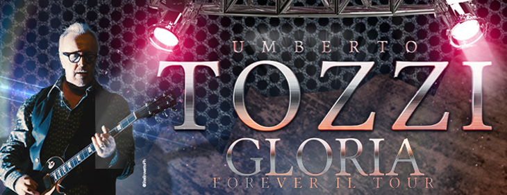 Umberto Tozzi keert in februari 2024 terug naar Trixxo Theater Hasselt (23/02) en Kursaal Oostende (24/02) met ‘GLORIA FOREVER’!