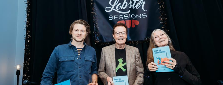 Auteur Johan Van den Driessche stelde samen met Vera Coomans en Thomas Devos (Madou) zijn nieuwste boek voor in Antwerpen