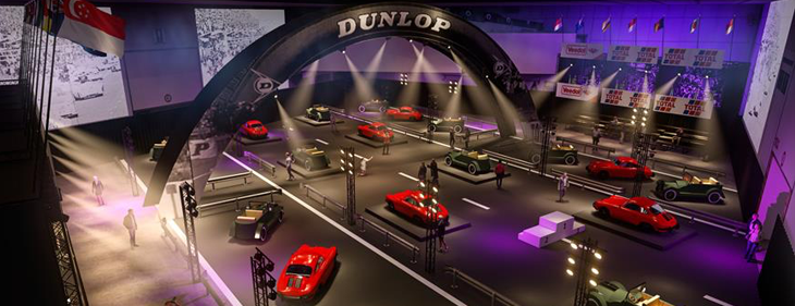 InterClassics bouwt het circuit van Le Mans na in Brussels Expo