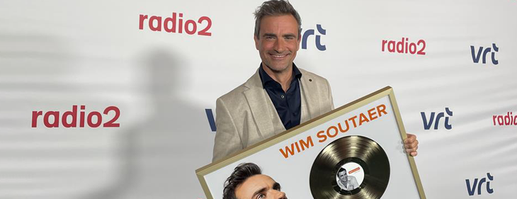 Wim Soutaer krijgt een speciale ‘gouden’ award voor ‘Allemaal’