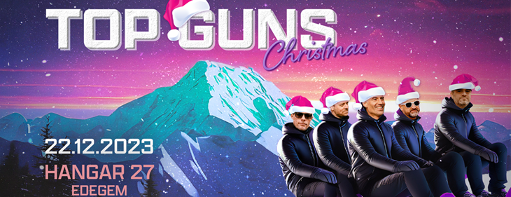 Top Guns geeft op vrijdag 22 december 2023 een kerstconcert in Edegem Top Guns geeft op vrijdag 22 december 2023 een kerstconcert in Edegem