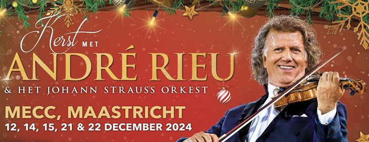 Extra kerstconcerten André Rieu in MECC Maastricht op 21 en 22 december 2024