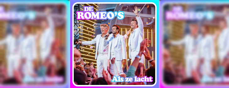 Twintig jaar later brengen De Romeo’s, naar aanleiding van Het Schlagerfestival, een nieuwe versie uit van de Yevgueni-klassieker ‘Als Ze Lacht’