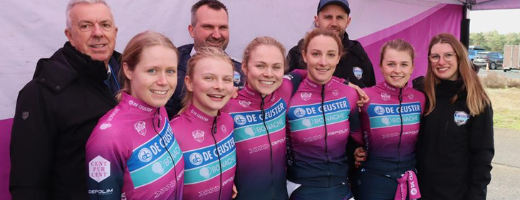 Met een tweede plek voor Laura Verdonschot en een mooi afscheid voor Suzanne Verhoeven, was de Sluitingsprijs Oostmalle een voltreffer voor De Ceuster Bonache Cycling Team Met een tweede plek voor Laura Verdonschot en een mooi afscheid voor Suzanne Verhoeven, was de Sluitingsprijs Oostmalle een voltreffer voor De Ceuster Bonache Cycling Team