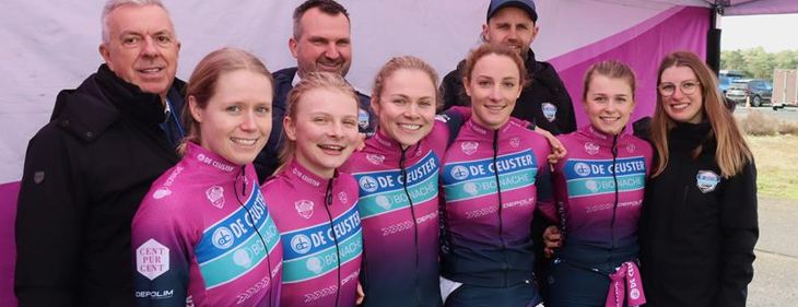 Met een tweede plek voor Laura Verdonschot en een mooi afscheid voor Suzanne Verhoeven, was de Sluitingsprijs Oostmalle een voltreffer voor De Ceuster Bonache Cycling Team