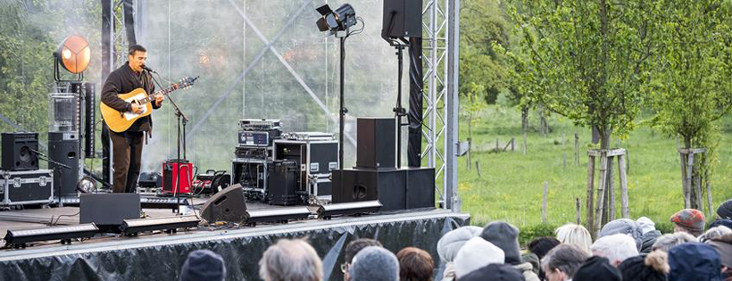 500 mensen genoten van het allereerste Dauwconcert van Gabriel Rios