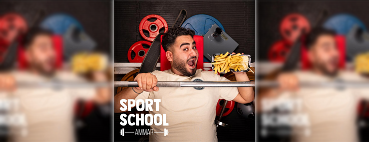 Ammar maakt de zomer nog gezelliger met nieuwe single ‘Sportschool’ Ammar maakt de zomer nog gezelliger met nieuwe single ‘Sportschool’