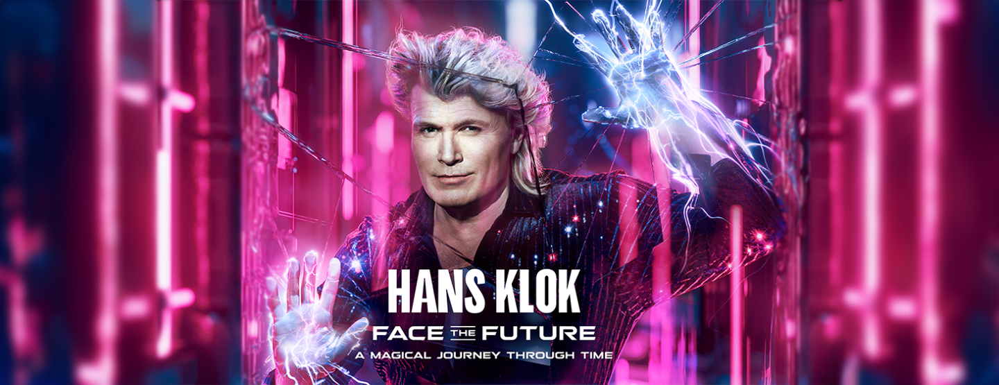 Extra shows voor nieuw illusiespektakel 'Face the Future' van legendarische Hans Klok in Antwerpen en Gent Extra shows voor nieuw illusiespektakel 'Face the Future' van legendarische Hans Klok in Antwerpen en Gent