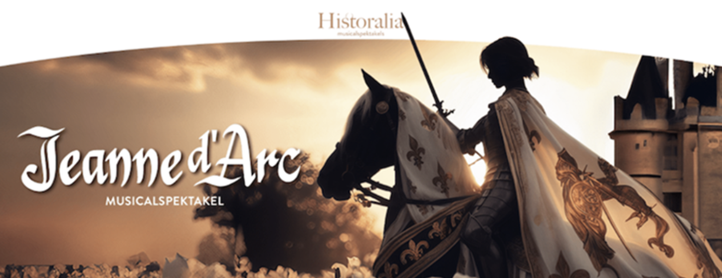 Extra voorstelling bejubeld musicalspektakel 'Jeanne D'Arc' op 14 september 2024 in Westerlo Extra voorstelling bejubeld musicalspektakel 'Jeanne D'Arc' op 14 september 2024 in Westerlo