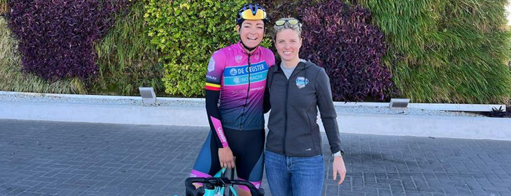 Na eindwinst in de Ladies Cycling Cup is wielrenster Jesse Vandenbulcke klaar voor het EK: “Als ik een mooie bijdrage kan leveren voor het team is mijn doelstelling geslaagd!” Na eindwinst in de Ladies Cycling Cup is wielrenster Jesse Vandenbulcke klaar voor het EK: “Als ik een mooie bijdrage kan leveren voor het team is mijn doelstelling geslaagd!”