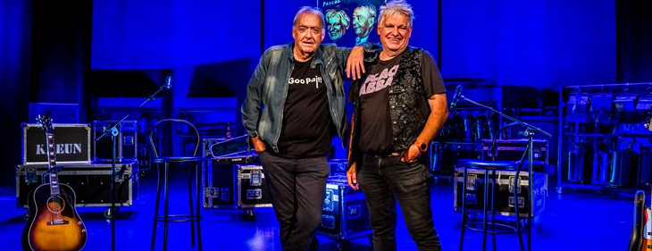 Jan Van Eyken en Pascal Braeckman trappen theatertournee ‘Backstage’ af in een uitverkochte CC De Werft in Geel Jan Van Eyken en Pascal Braeckman trappen theatertournee ‘Backstage’ af in een uitverkochte CC De Werft in Geel
