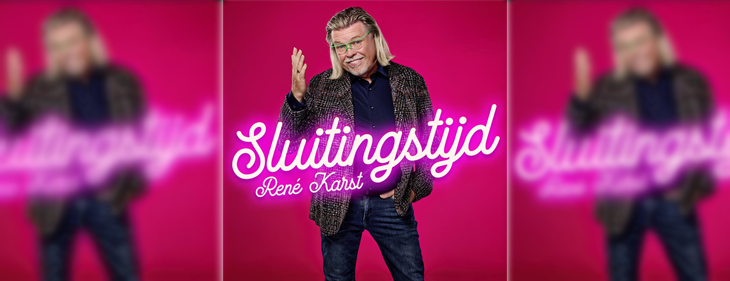 René Karst lanceert nieuwe single 'Sluitingstijd', want de avond is nog lang niet voorbij! René Karst lanceert nieuwe single 'Sluitingstijd', want de avond is nog lang niet voorbij!