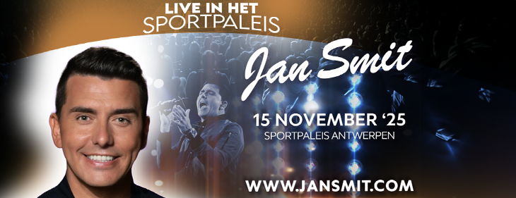 Jan Smit viert 40ste verjaardag met groots liveconcert in Antwerps Sportpaleis Jan Smit viert 40ste verjaardag met groots liveconcert in Antwerps Sportpaleis