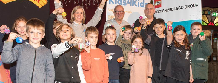 Workshop LEGO-kerstballen bouwen op Winterland Hasselt levert bijna 900 euro op voor Kids4Kids Workshop LEGO-kerstballen bouwen op Winterland Hasselt levert bijna 900 euro op voor Kids4Kids