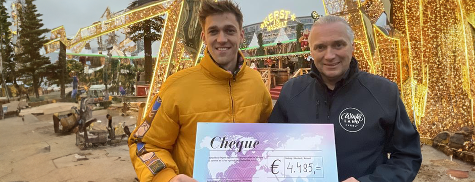 Winterland Hasselt schenkt 4.485 euro aan Kids4Kids en sluit 16de succeseditie af met ruim 650.000 bezoekers Winterland Hasselt schenkt 4.485 euro aan Kids4Kids en sluit 16de succeseditie af met ruim 650.000 bezoekers