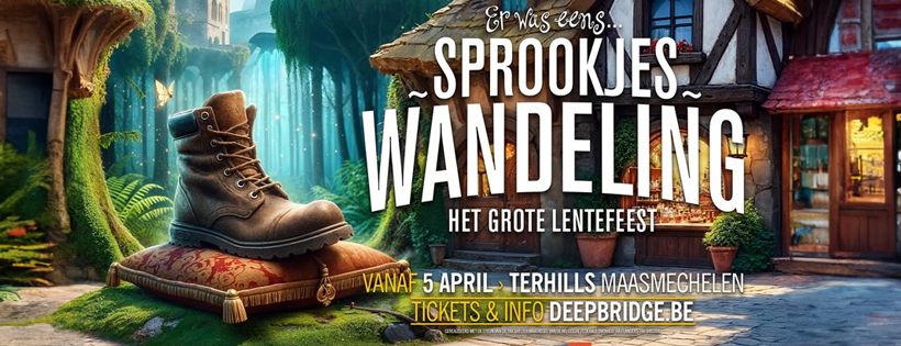 'Er Was Eens... een Sprookjeswandeling' brengt nieuw verhaal 'Het Grote Lentefeest' in Terhills Maasmechelen 'Er Was Eens... een Sprookjeswandeling' brengt nieuw verhaal 'Het Grote Lentefeest' in Terhills Maasmechelen