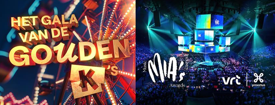 Proximus presenteert: Exclusieve Gouden en Rode Loper Show en uitreiking Gouden K’s en MIA’s, live op Pickx Showcase en Pickx+! Proximus presenteert: Exclusieve Gouden en Rode Loper Show en uitreiking Gouden K’s en MIA’s, live op Pickx Showcase en Pickx+!