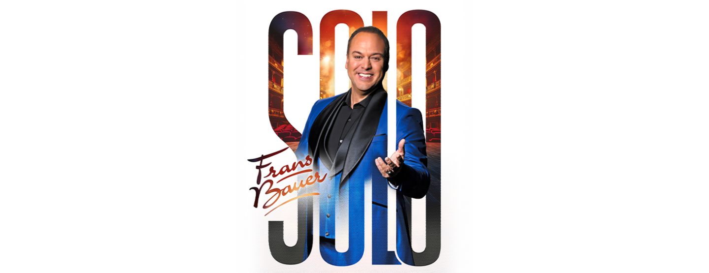 Frans Bauer komt in voorjaar 2026 naar Vlaanderen met nieuwe theatershow 'Solo' Frans Bauer komt in voorjaar 2026 naar Vlaanderen met nieuwe theatershow 'Solo'