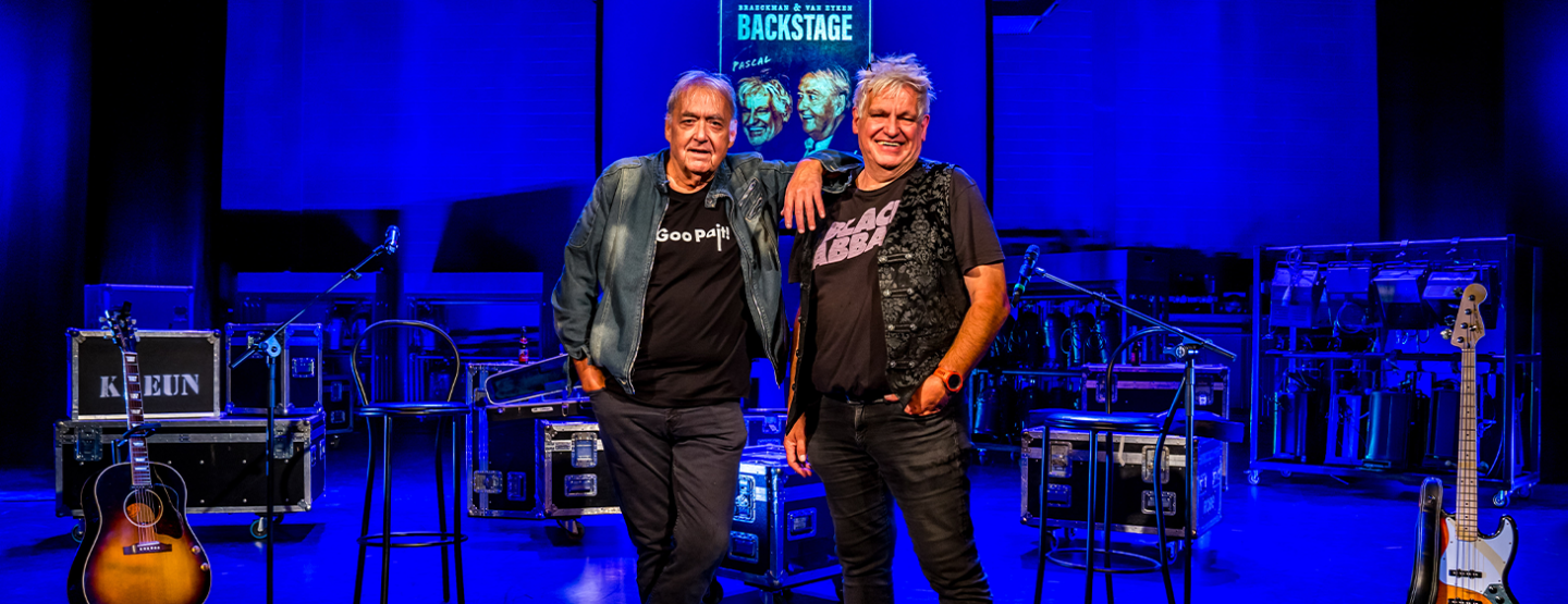 Jan Van Eyken en Pascal Braeckman komen terug met Backstage Jan Van Eyken en Pascal Braeckman komen terug met Backstage