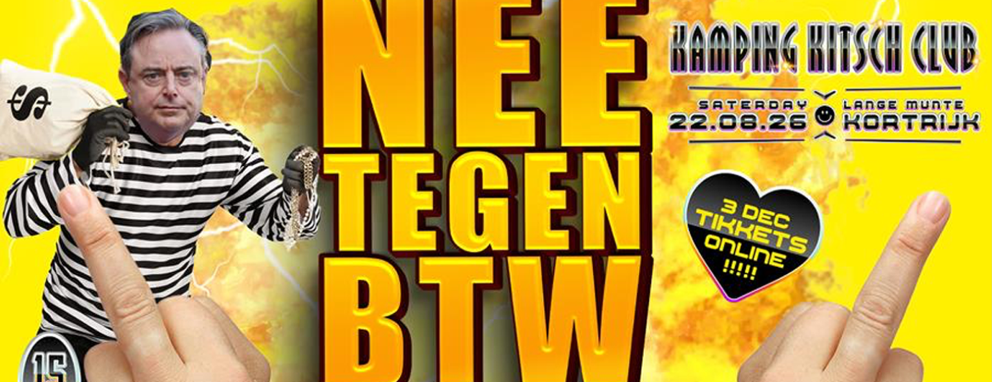 Kamping Kitsch Club verkoopt bijna helft van alle tickets voor 2026 op één namiddag: “Onze NEE tegen BTW-oproep heeft duidelijk effect”