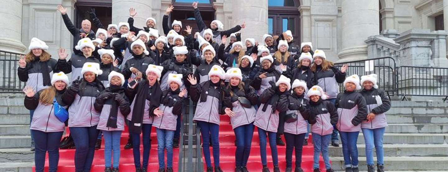 Belle Perez brengt 50-koppig Zuid-Afrikaans kinderkoor Bloemfontein mee naar Heist-op-den-Berg