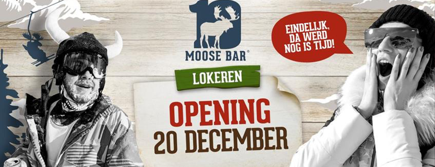 Moose Bar strijkt na 10 jaar eindelijk neer in Lokeren! Moose Bar strijkt na 10 jaar eindelijk neer in Lokeren!