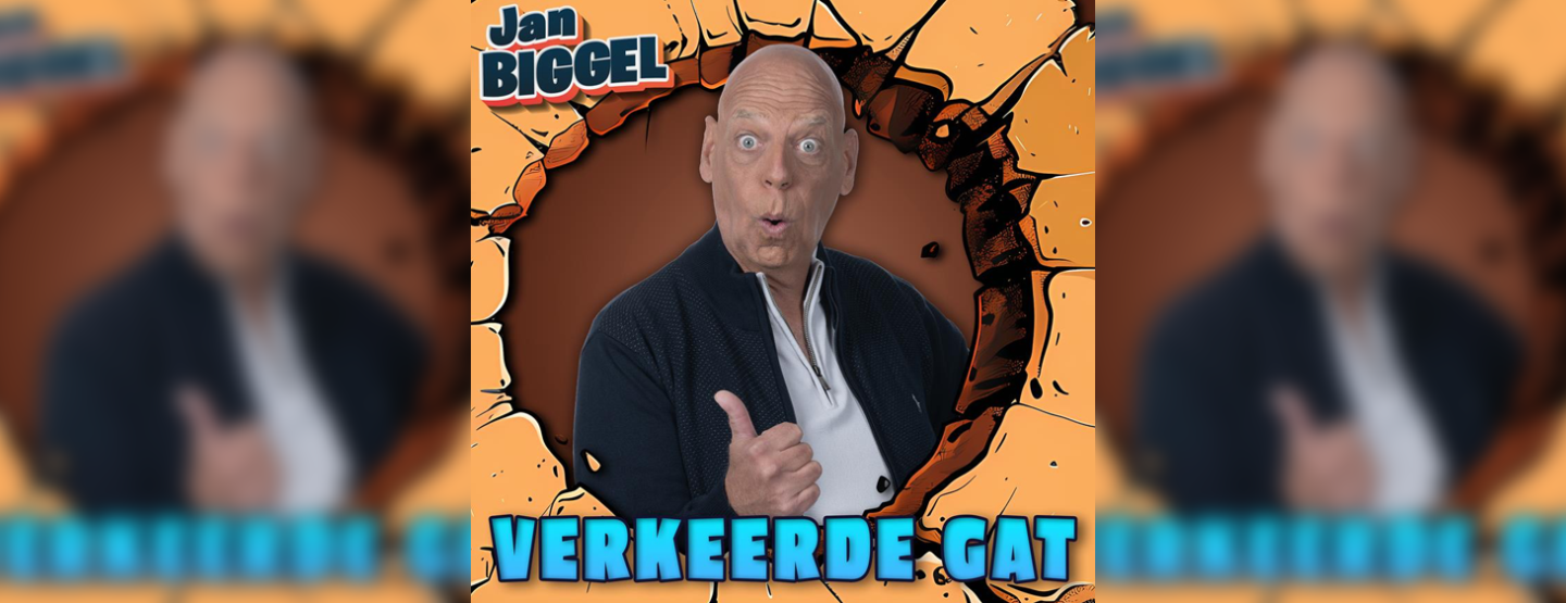Jan Biggel scoort opnieuw met feesthit &lsquo;Verkeerde Gat&rsquo;